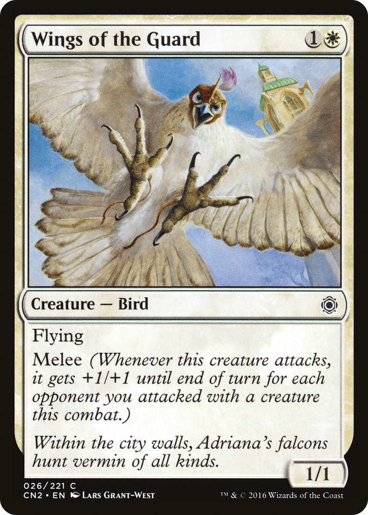 Wings of the Guard (026) Foil - Conspiracy: Take the Crown