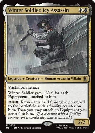 Winter Soldier, Icy Assassin (239) - Marvel Super Heroes
