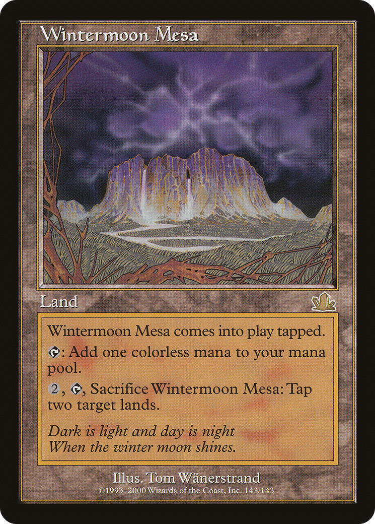 Wintermoon Mesa (143) - Prophecy