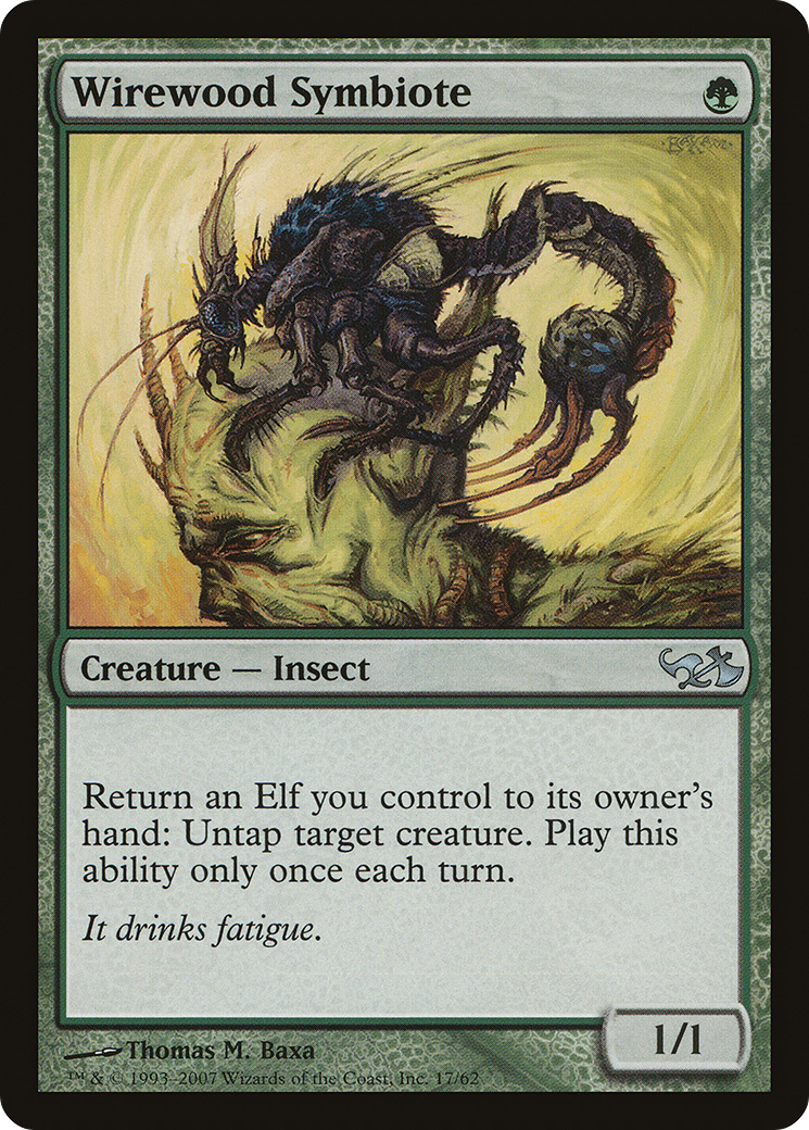 Wirewood Symbiote (017) - Duel Decks: Elves vs. Goblins