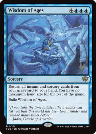 Wisdom of Ages (Promo Pack) (071) Foil - Secrets of Strixhaven