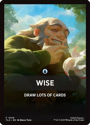 Wise (Jumpstart Front Card) (018) - Avatar: The Last Airbender
