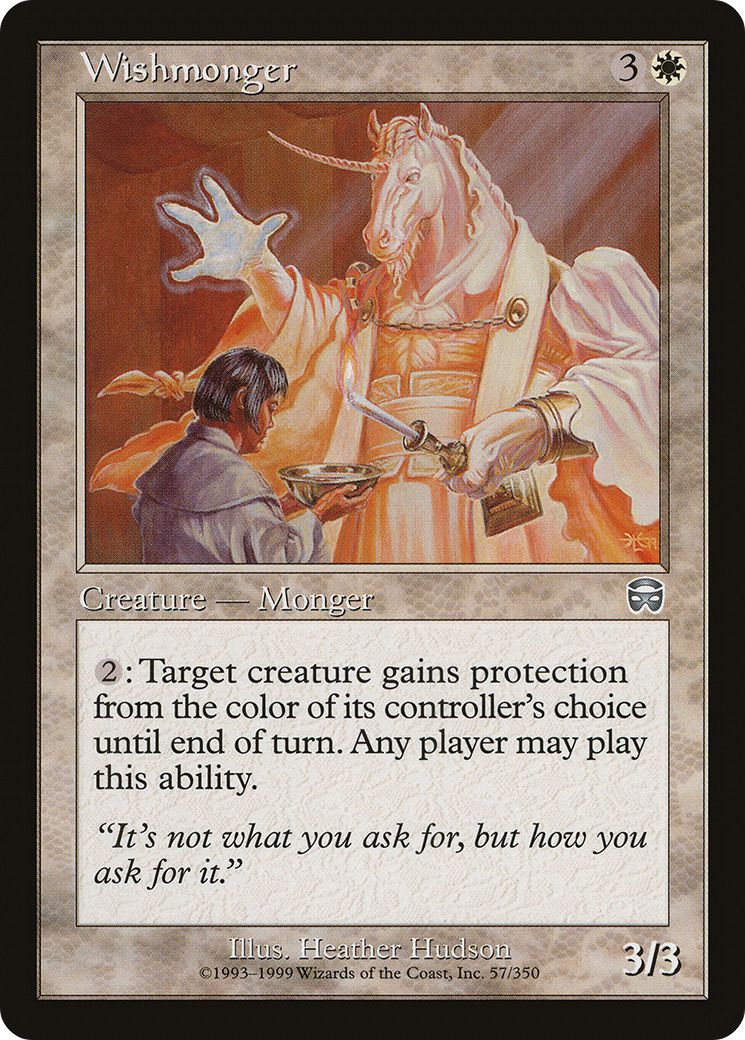 Wishmonger (057) Foil - Mercadian Masques