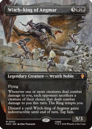 Witch-king of Angmar (Borderless) (020) - The Hobbit: Eternal-Legal