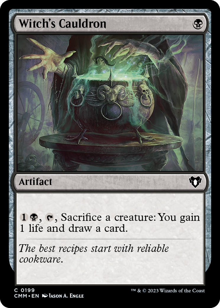 Witch's Cauldron (199) Foil - Commander Masters
