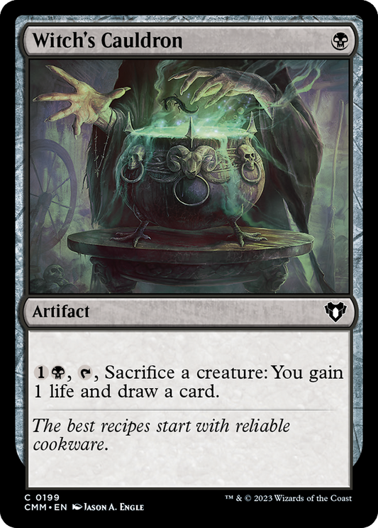 Witch's Cauldron (199) Foil - Commander Masters