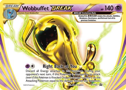 Wobbuffet BREAK (XY155) Holofoil - Black Star Promos