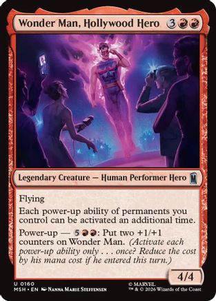 Wonder Man, Hollywood Hero (160) - Marvel Super Heroes