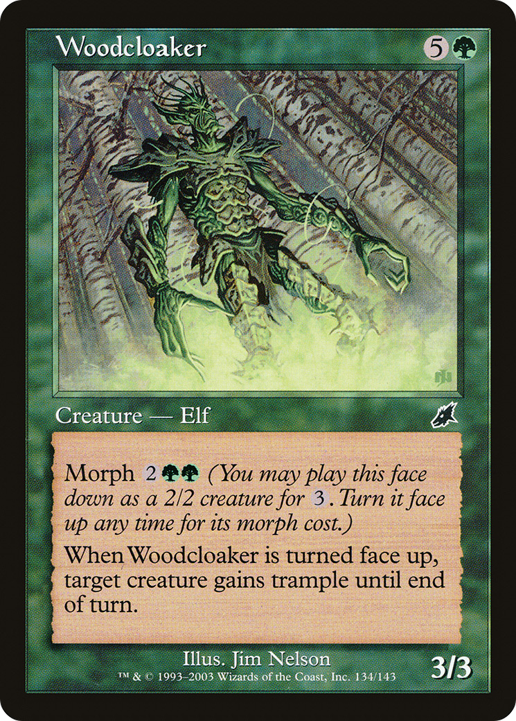 Woodcloaker (134) Foil - Scourge
