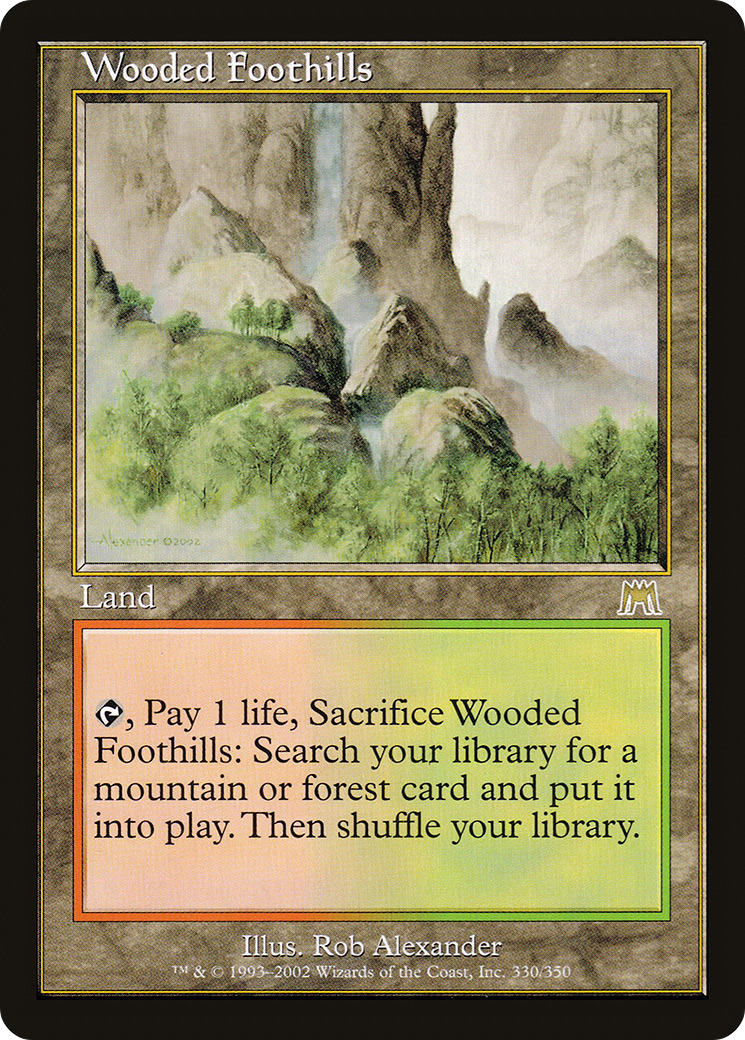 Wooded Foothills (330) Foil - Onslaught