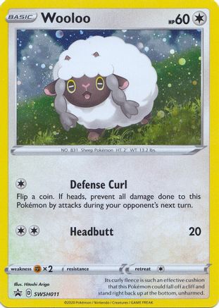 Wooloo (SWSH011) Holofoil - Black Star Promos