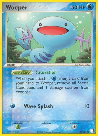 Wooper (81) - Team Rocket Returns