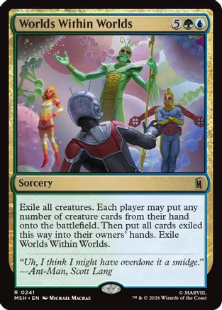Worlds Within Worlds (241) Foil - Marvel Super Heroes