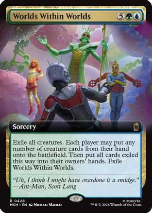 Worlds Within Worlds (Extended Art) (426) Foil - Marvel Super Heroes