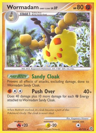 Wormadam Sandy Cloak (42) - Secret Wonders