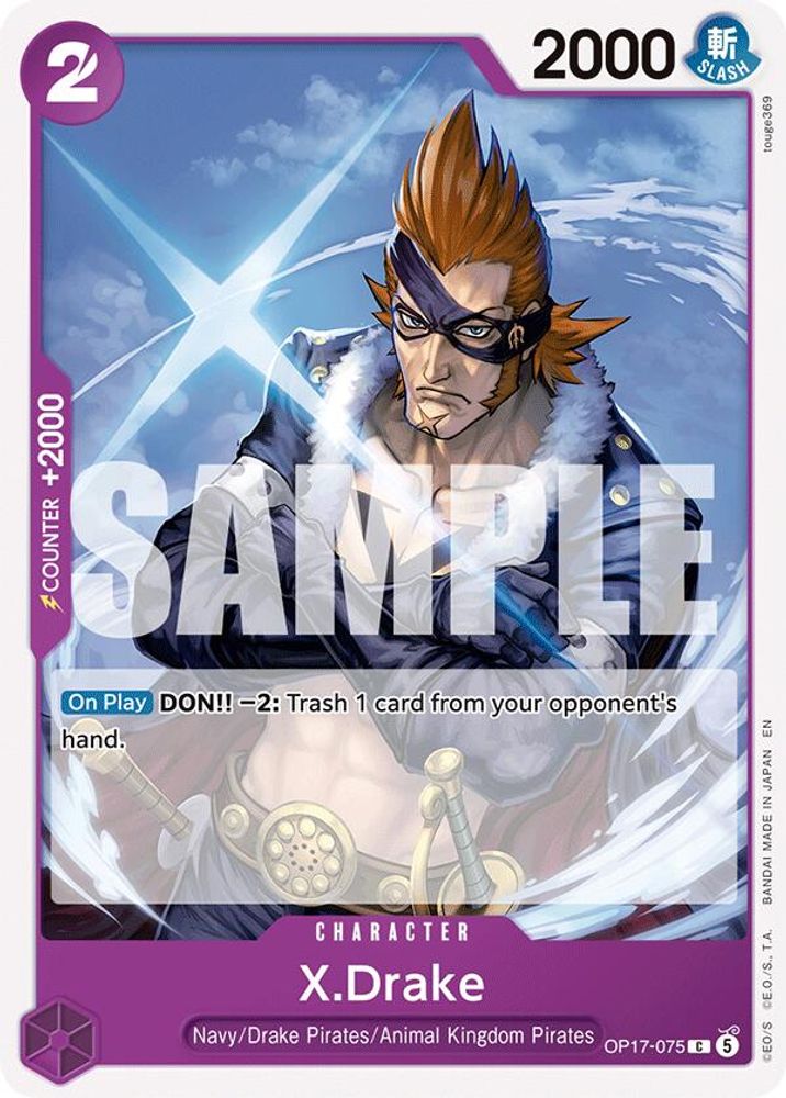 X.Drake (OP17-075)