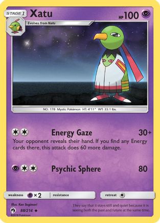 Xatu (88) - Lost Thunder