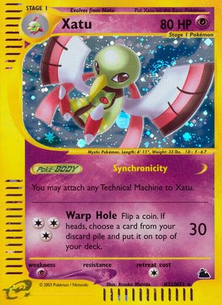 Xatu (H32) Holofoil - Skyridge