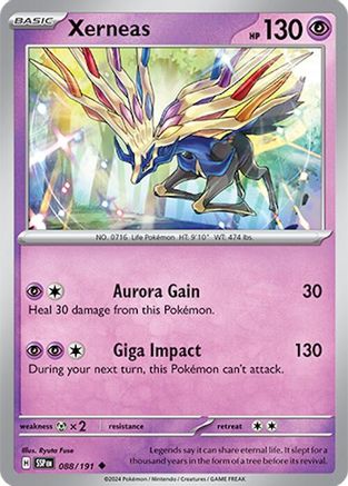 Xerneas (88) Reverse Holofoil - Surging Sparks