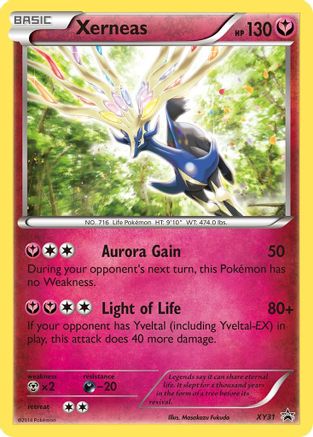 Xerneas (XY31) Holofoil - Black Star Promos