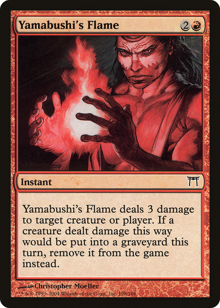 Yamabushi's Flame (198) - Champions of Kamigawa