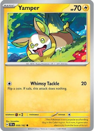Yamper (58) Reverse Holofoil - Temporal Forces