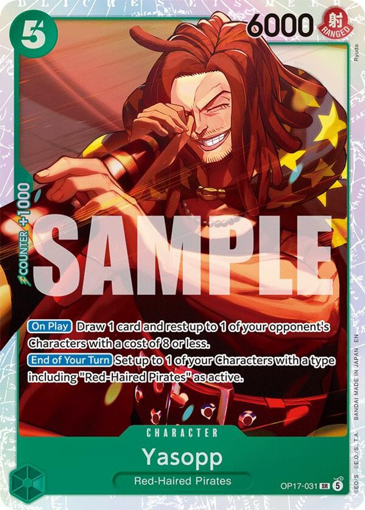 Yasopp (OP17-031) Foil