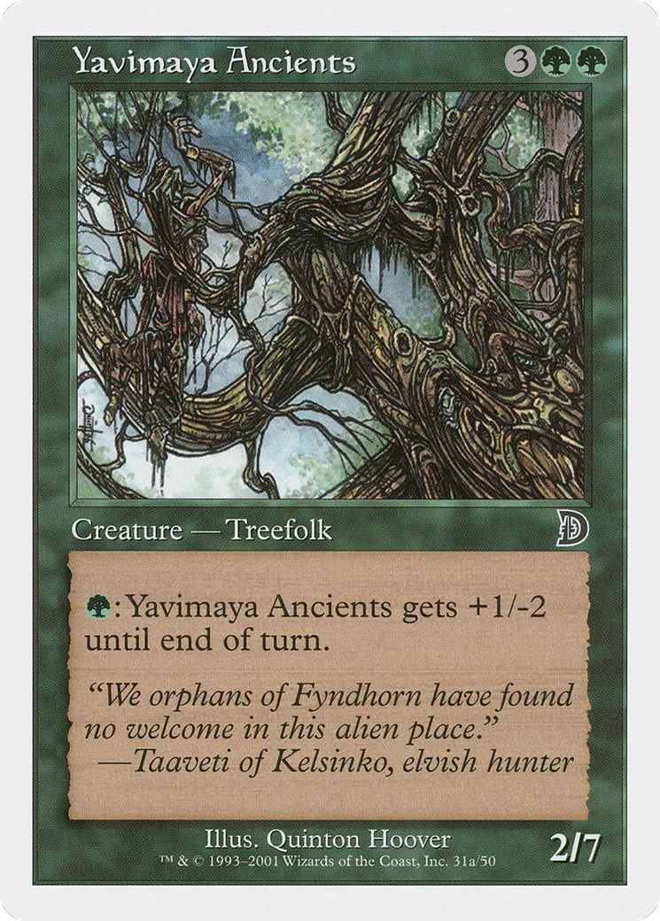 Yavimaya Ancients (31a) - Deckmasters