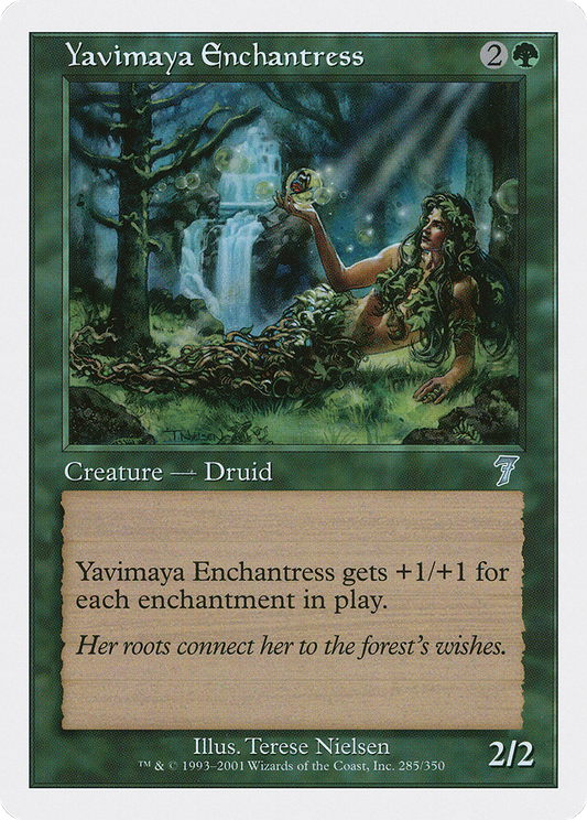 Yavimaya Enchantress (285) - Seventh Edition