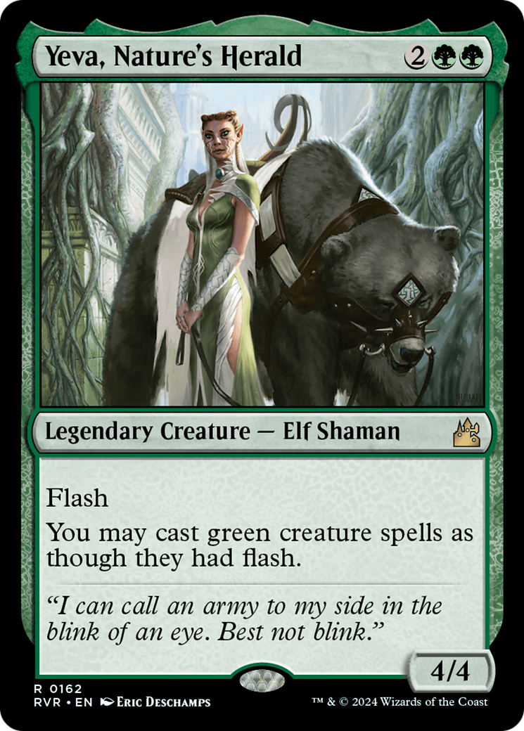 Yeva, Nature's Herald (162) - Ravnica Remastered