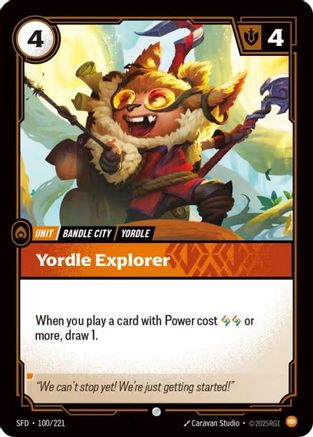 Yordle Explorer (100) Foil - Spiritforged