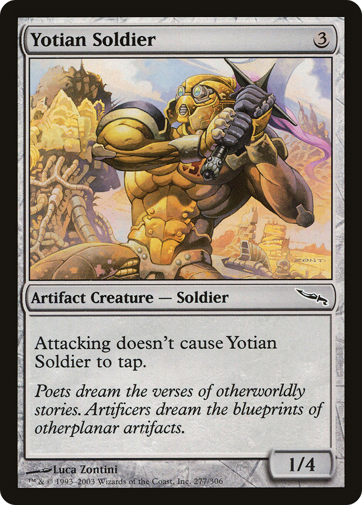 Yotian Soldier (277) Foil - Mirrodin