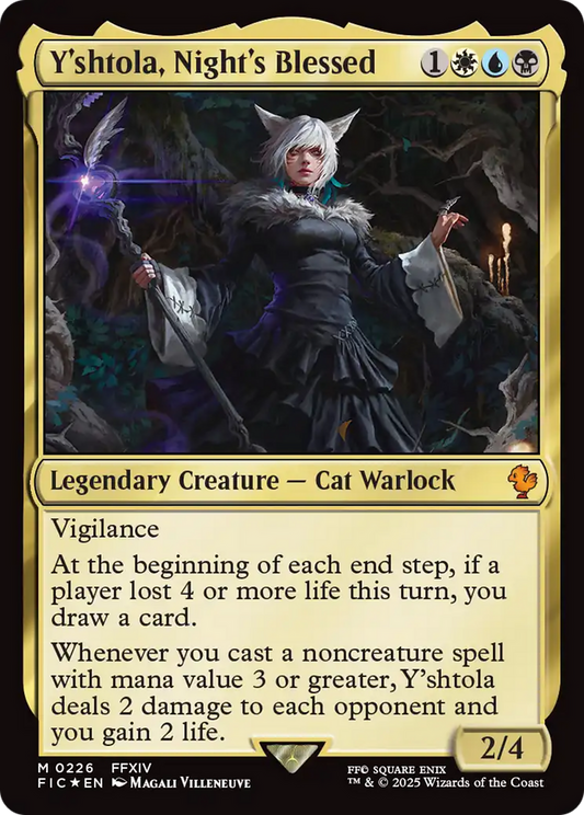 Y'shtola, Night's Blessed (226) Surge Foil - Commander: FINAL FANTASY
