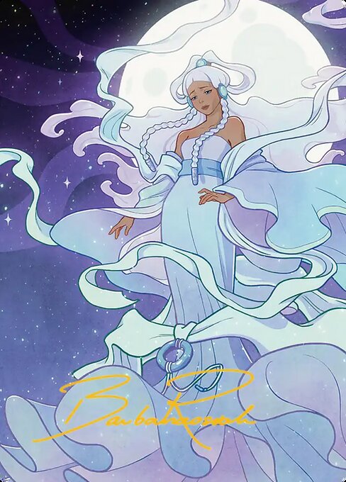 Yue, the Moon Spirit 2 (041s) Gold-Stamped - Art Series: Avatar: The Last Airbender