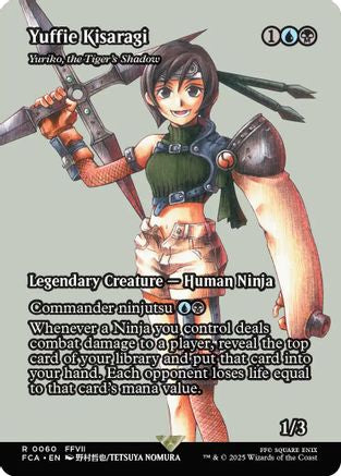 Yuffie Kisaragi - Yuriko, the Tiger's Shadow (Showcase) (060) Foil - FINAL FANTASY: Through the Ages