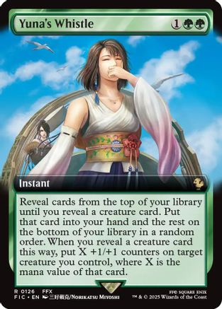 Yuna's Whistle (Extended Art) (126) - Commander: FINAL FANTASY