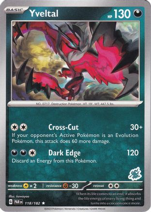 Yveltal (Darkrai) (118) - Battle Academy 2024