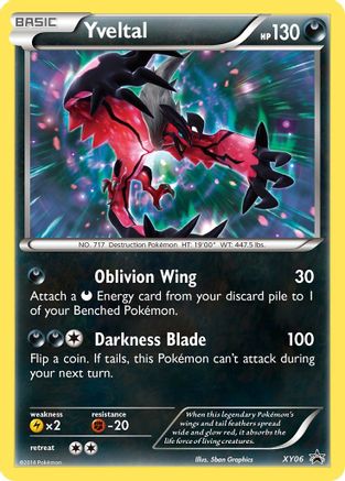 Yveltal (XY06) Holofoil - Black Star Promos