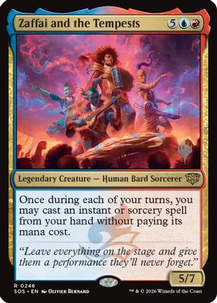 Zaffai and the Tempests (Promo Pack) (246) - Secrets of Strixhaven