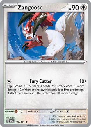 Zangoose (149) - Surging Sparks