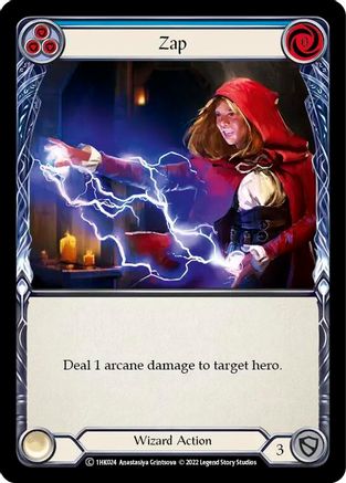 Zap (Blue) (1HK024) - Blitz Deck: Historic Pack 1 - Kano