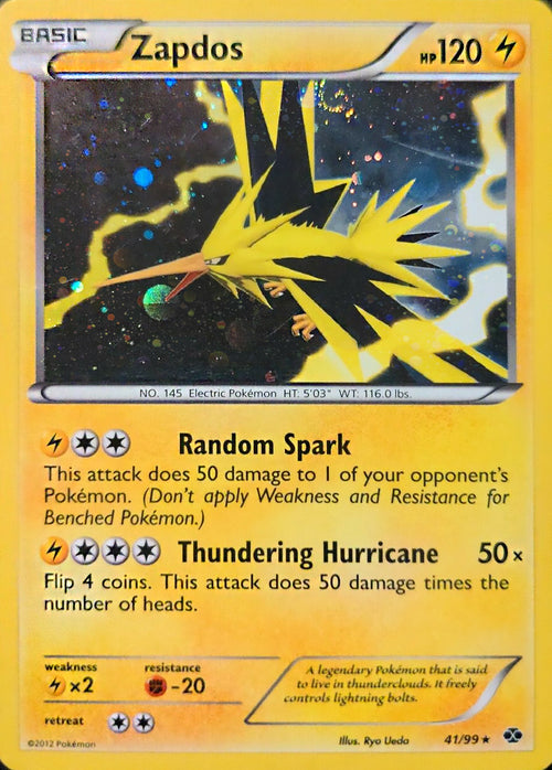 Zapdos (Cosmos Holo) (Blister Exclusive) (41) Holofoil - Next Destinies