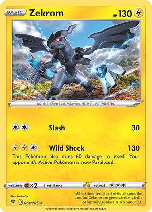 Zekrom (60) Holofoil - Vivid Voltage