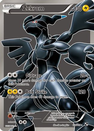 Zekrom (Full Art) (114) Holofoil - Black & White