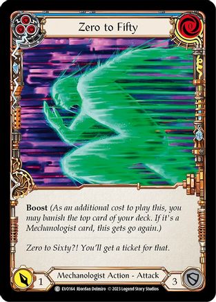 Zero to Fifty (Blue) (EVO164) - Bright Lights