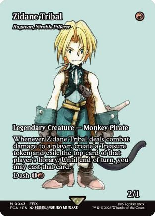 Zidane Tribal - Ragavan, Nimble Pilferer (Showcase) (043) Foil - FINAL FANTASY: Through the Ages