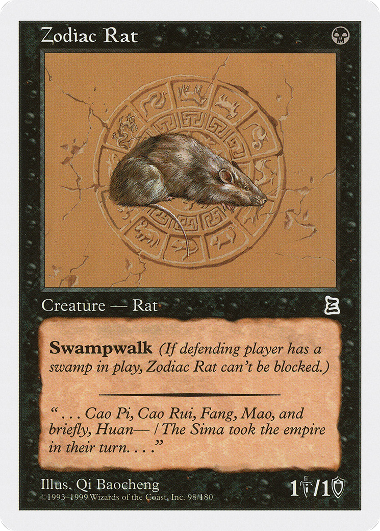 Zodiac Rat (098) - Portal Three Kingdoms