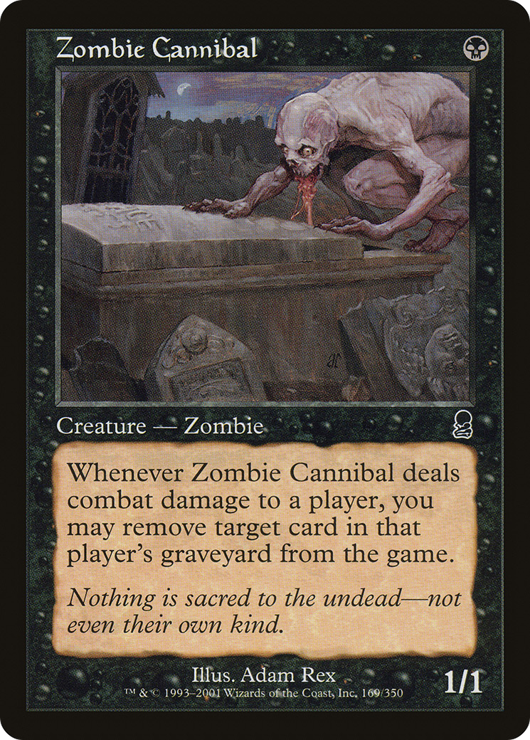 Zombie Cannibal (169) Foil - Odyssey