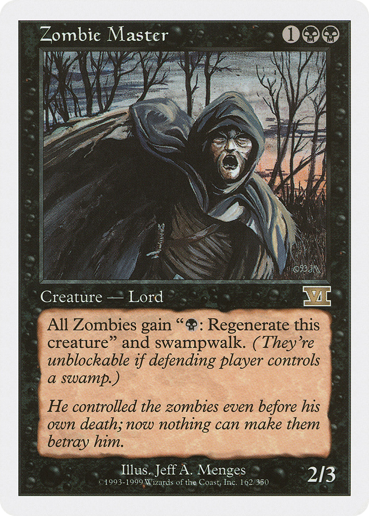 Zombie Master (162) - Classic Sixth Edition
