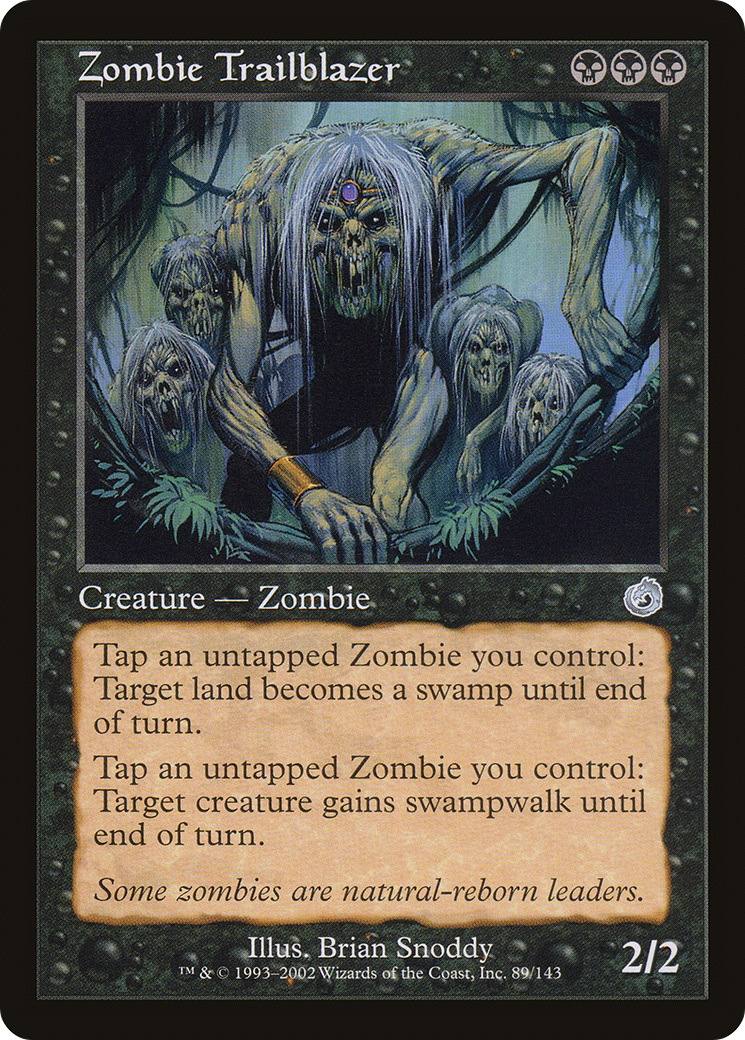 Zombie Trailblazer (089) Foil - Torment